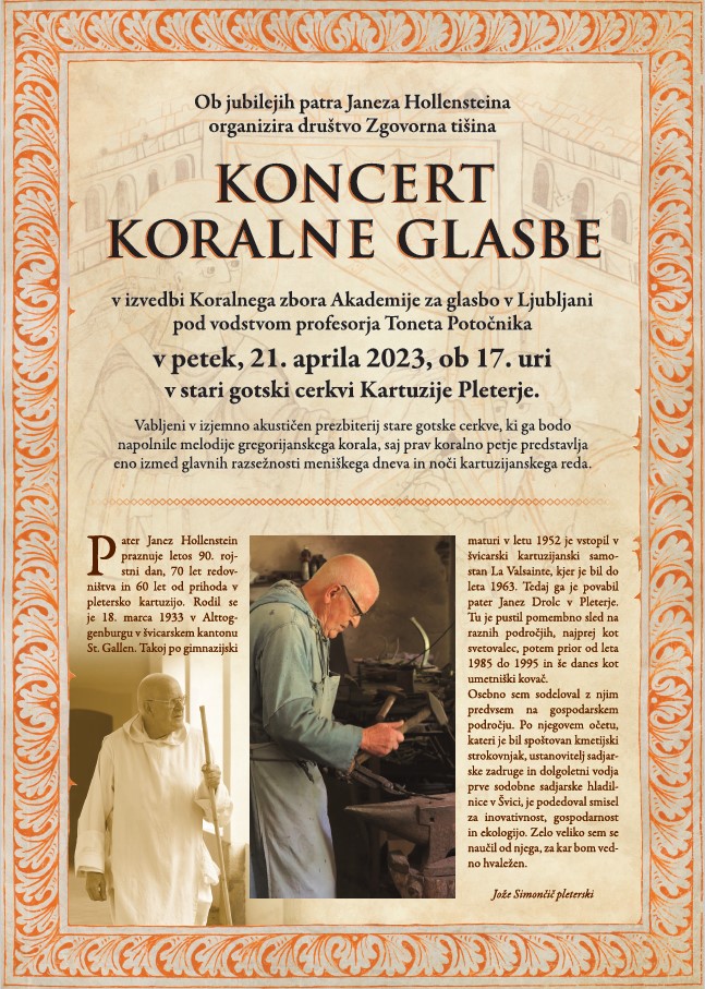 Koncert koralne glasbe